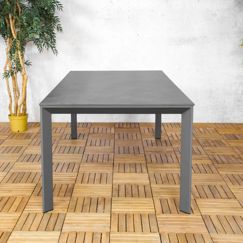 Tuintafel Bianca | Rechthoekig | HPL Sens-Line