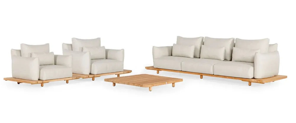 SUNS Bora sofa set 4-delig