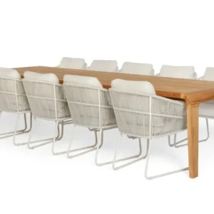 SUNS Dining set met Basta tafel en Noli stoelen
