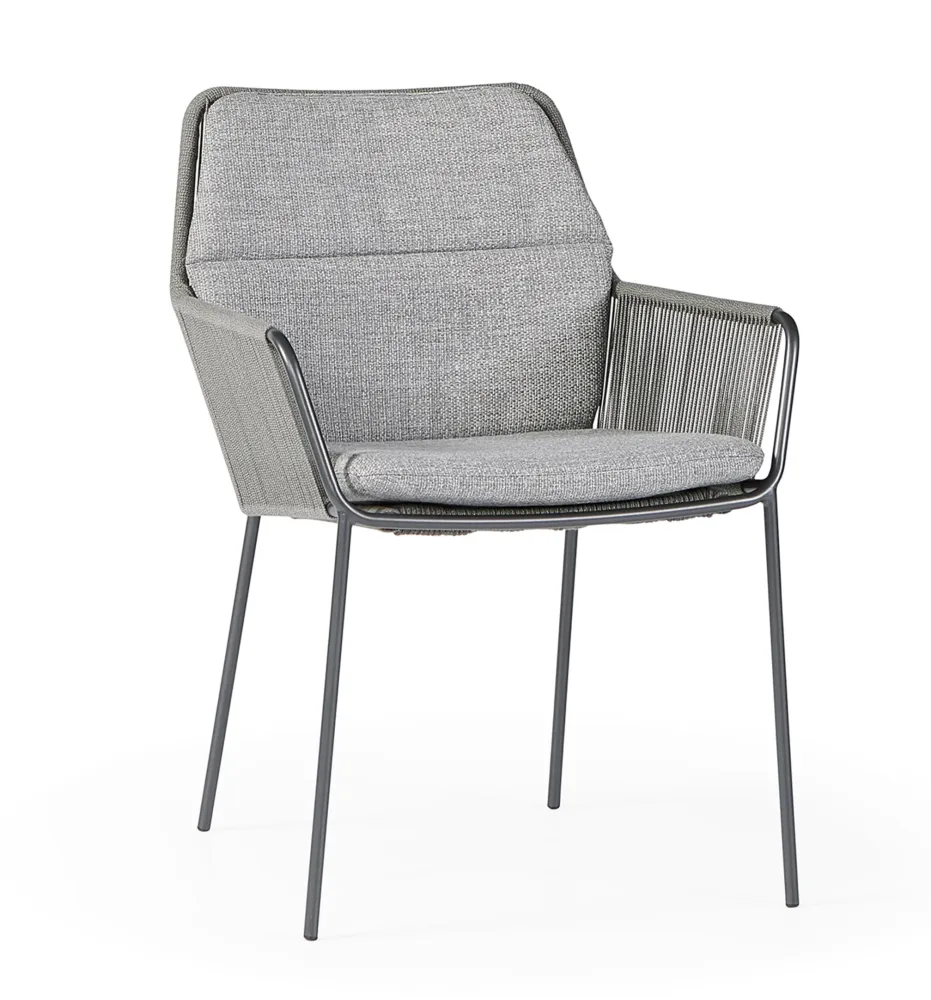 SUNS Punta dining chair - Camel sand / natrual mixed weave