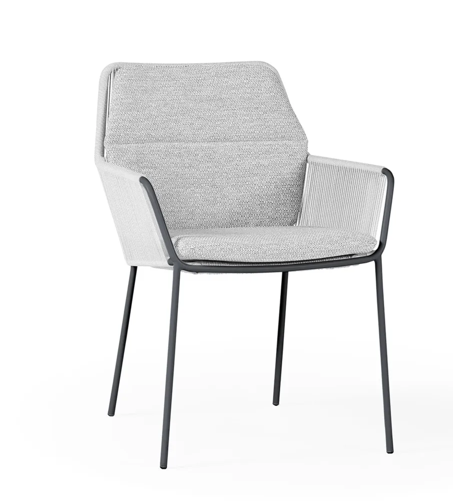 SUNS Punta dining chair - Camel sand / natrual mixed weave