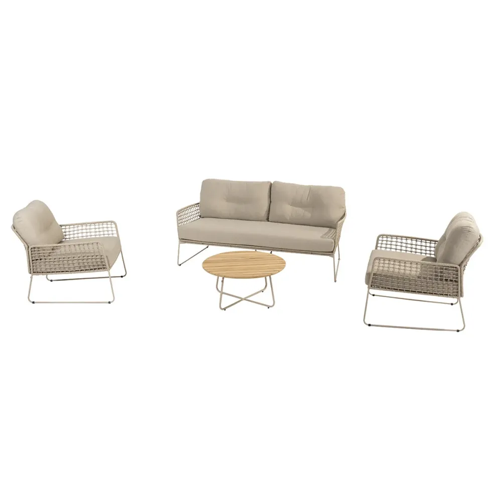Taste 4 Seasons loungeset Albano latte 4-delig