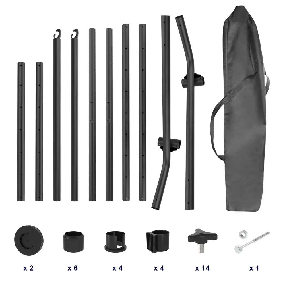 Hamac‑Standaard (Met Wielen en Tas) Todeco
