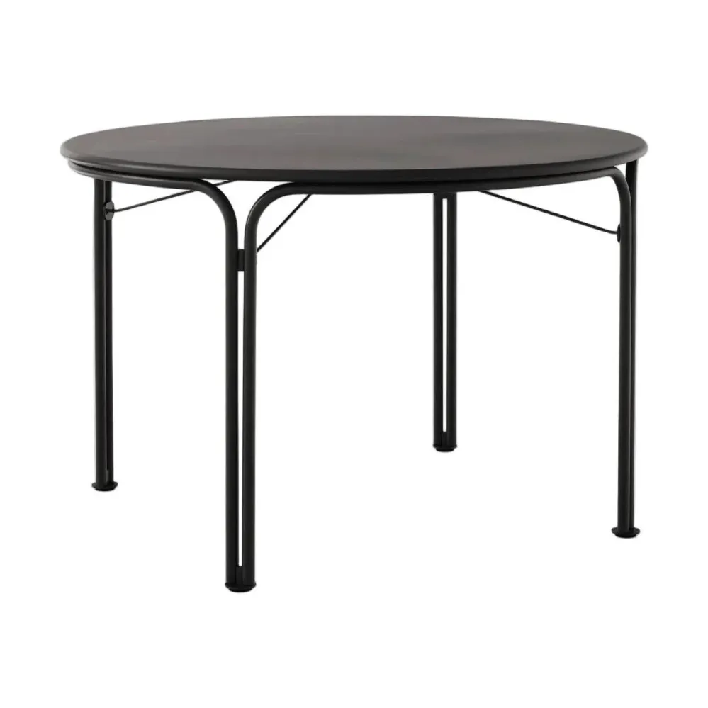 &Tradition Thorvald SC98 tuintafel Ø115 cm Warm Black