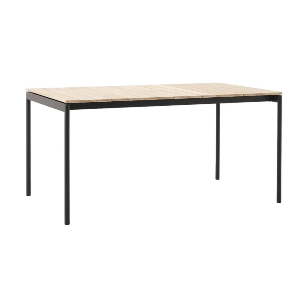 &Tradition Ville AV25 tuintafel 150x90 cm Warm Black