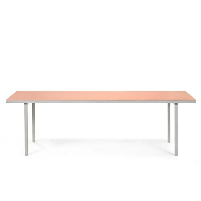 Valerie Objects Alu Dining table large - Muller van Severen Pink