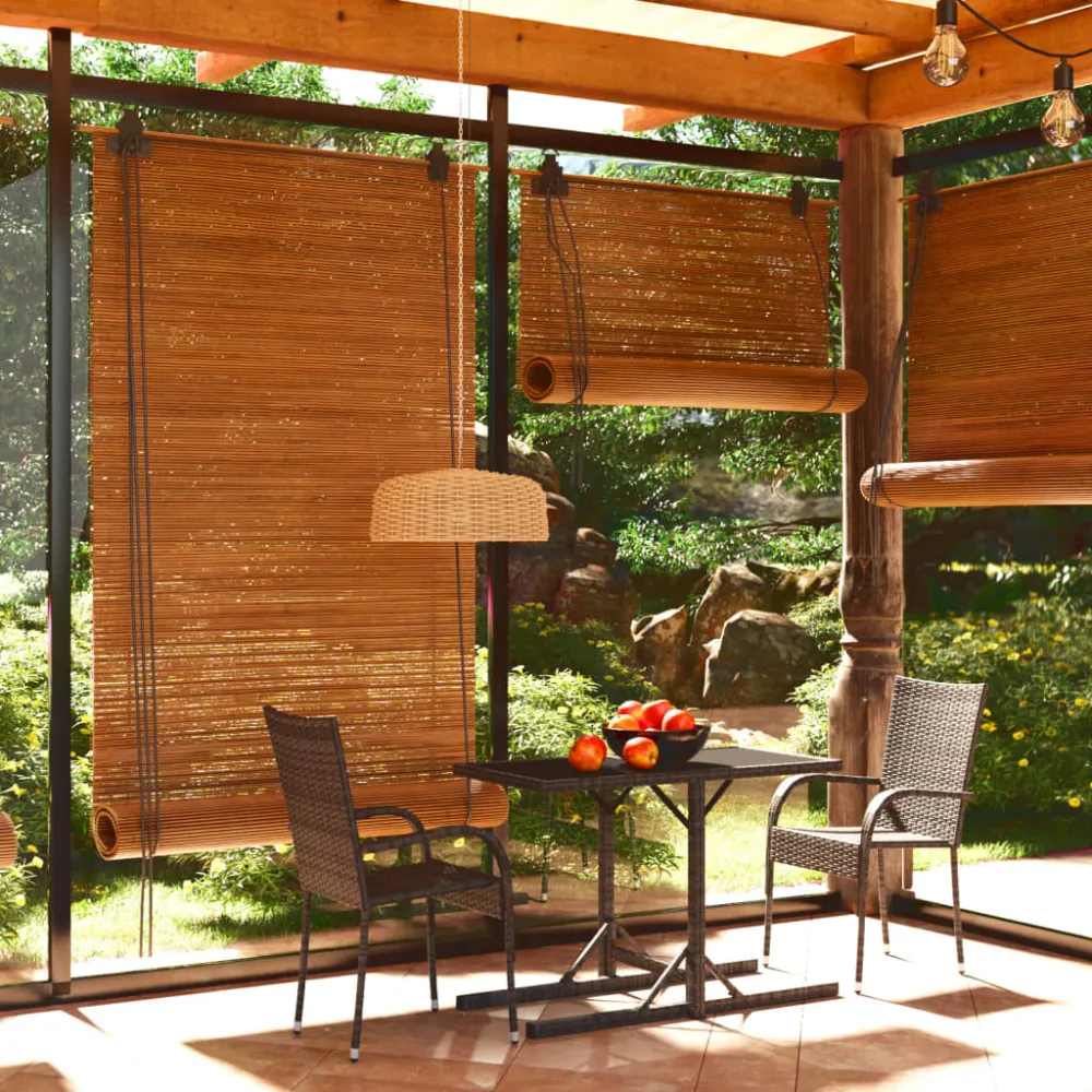 3-delige Tuinset grijs vidaXL