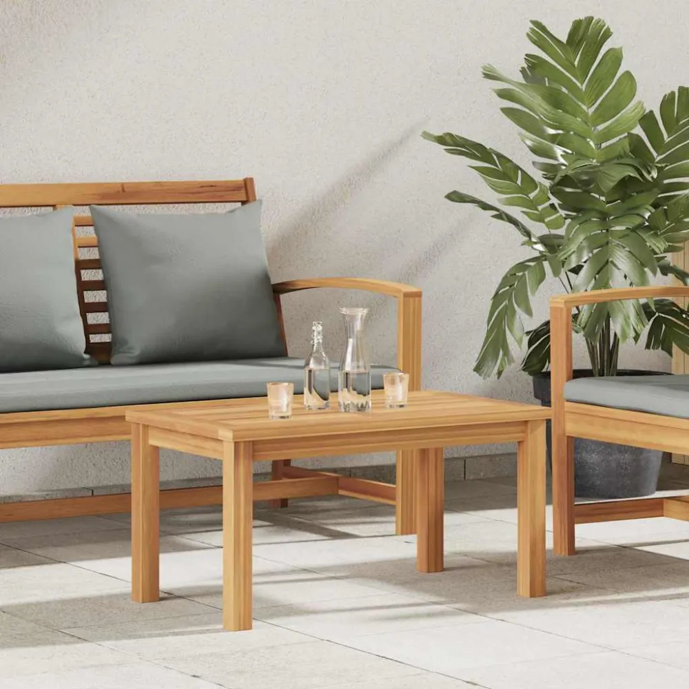 Salontafel Bruin 70 x 40 x 36 cm Massief Teakhout vidaXL