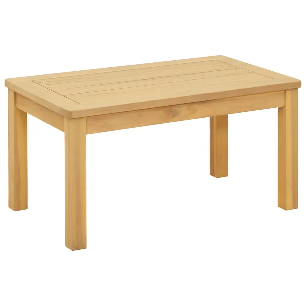 Salontafel Licht acacia 70 x 40 x 36 cm Massief Acaciahout vidaXL