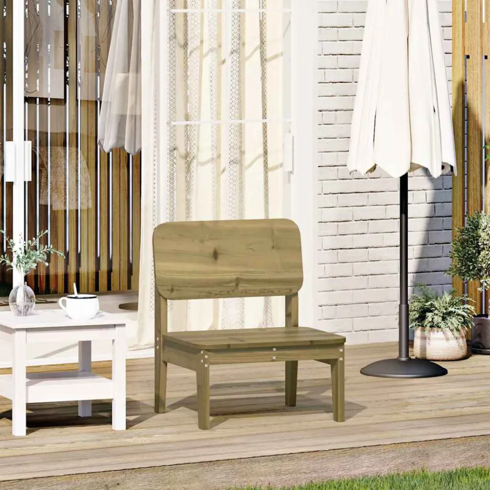 Tuinstoel 60x52,5x72 cm geïmpregneerd grenenhout vidaXL