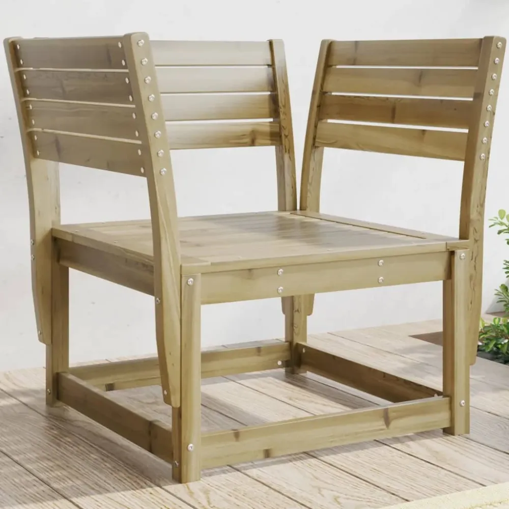 Tuinstoel geïmpregneerd hout vidaXL