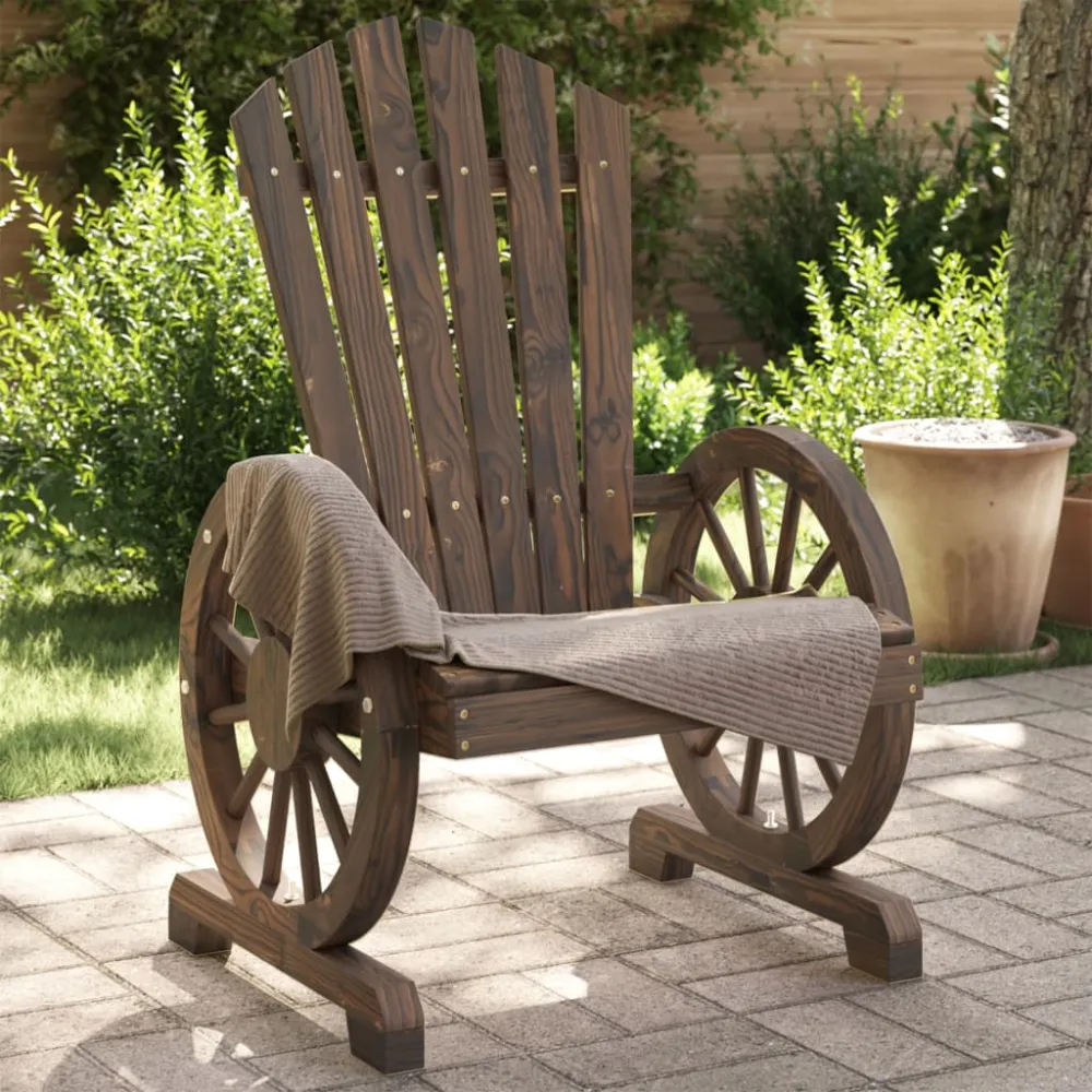 Tuinstoelen 2 st Adirondack massief vurenhout vidaXL