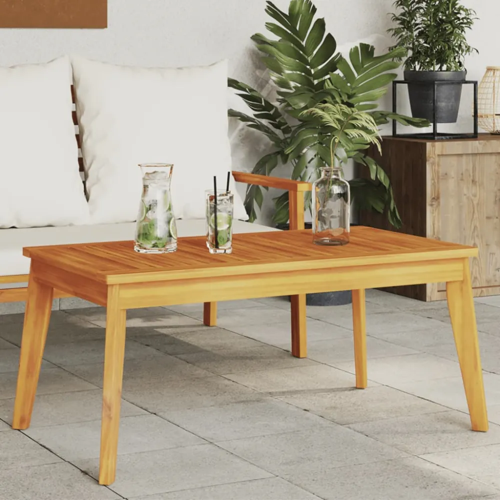 Tuintafel 100x55x45 cm massief acaciahout vidaXL