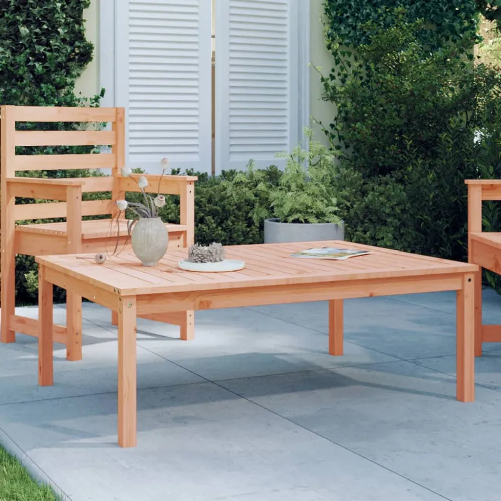Tuintafel 121x82,5x45 cm massief douglashout vidaXL