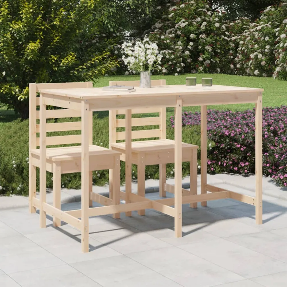 Tuintafel 159,5x82,5x110 cm massief grenenhout vidaXL