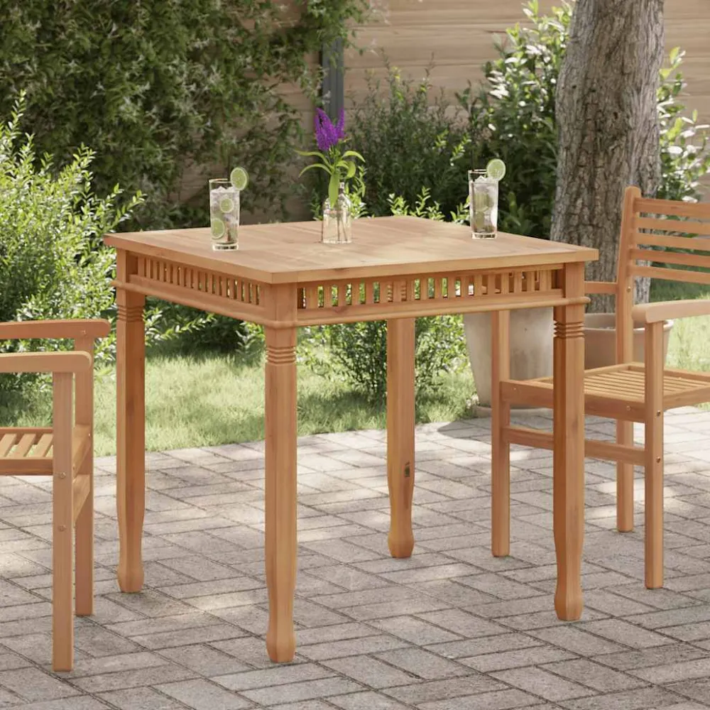 Tuintafel 80x80x80 cm massief teakhout vidaXL