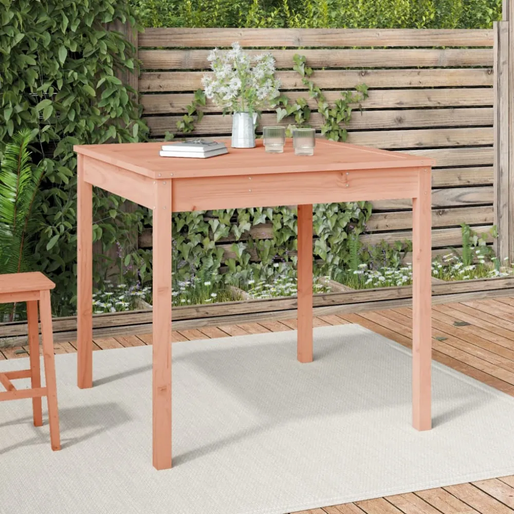 Tuintafel 82,5x82,5x76 cm massief douglashout vidaXL