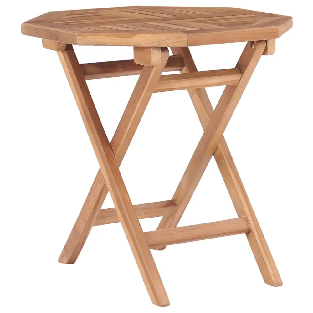 Tuintafel inklapbaar 45x45x45 cm massief teakhout vidaXL