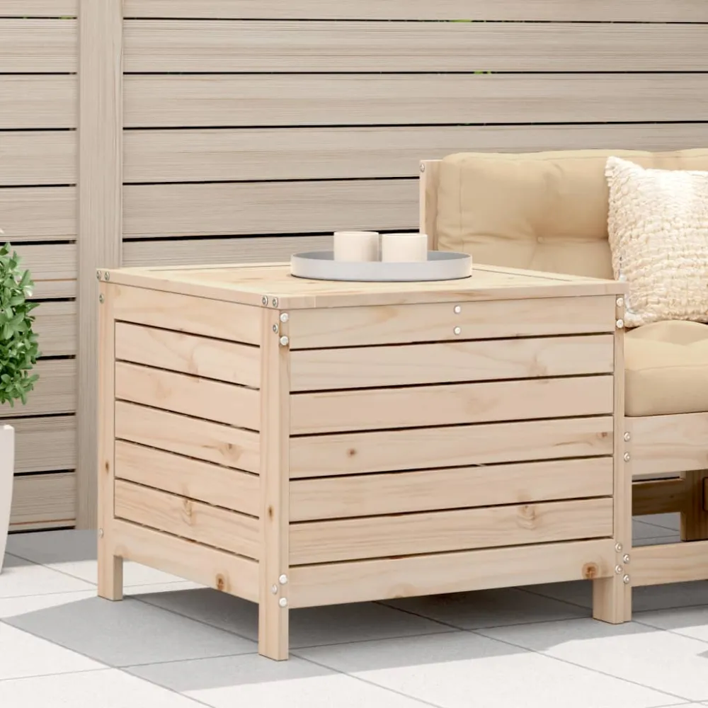 Tuinvoetenbank 62x63,5x53,5 cm massief grenenhout vidaXL