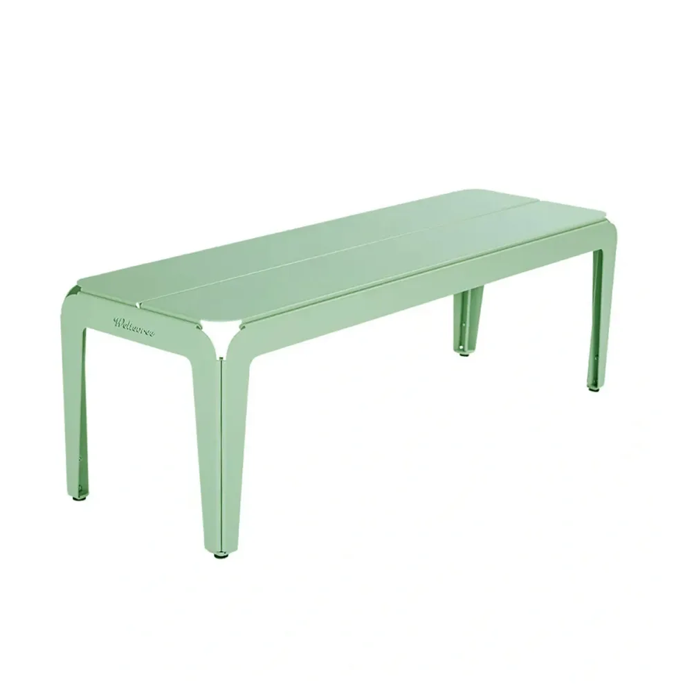 Weltevree Bended tuinbank 140 cm Pale Green