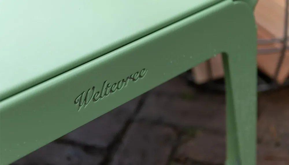 Weltevree Bended tuinbank 140 cm Pale Green
