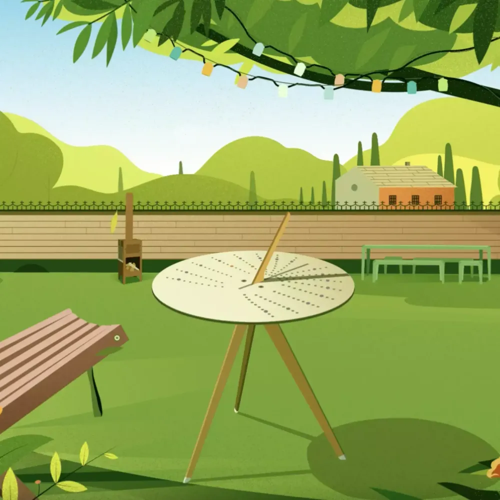 Weltevree Sundial table