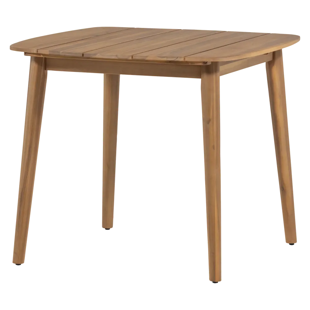 WOOOD tuintafel Kris - Acacia Hout - Naturel - 76x90x90
