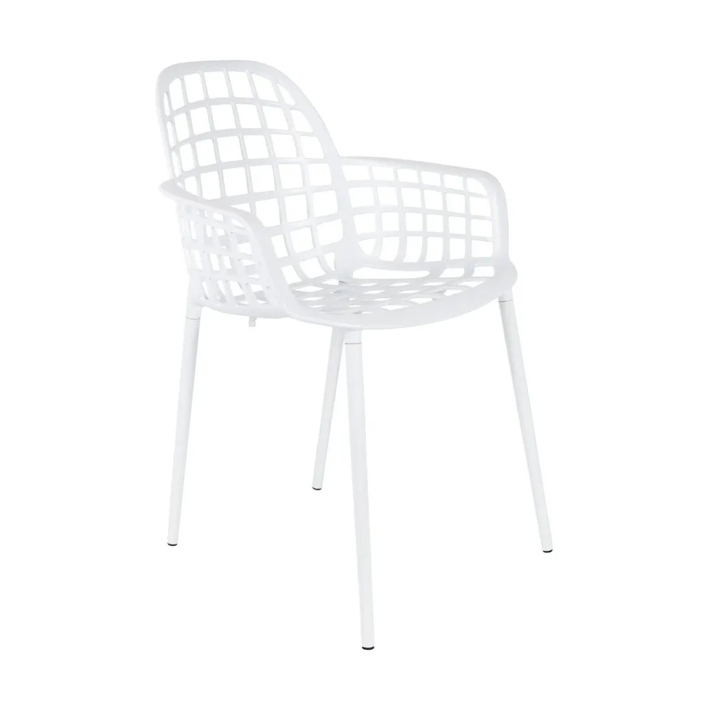 Zuiver Albert Kuip tuinstoel White