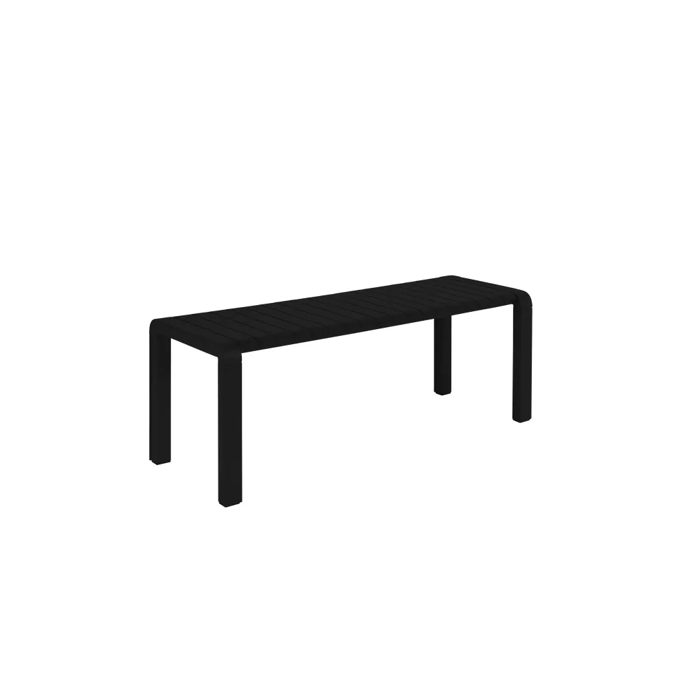 Zuiver Vondel Tuinbank 129,5x45 cm Zwart