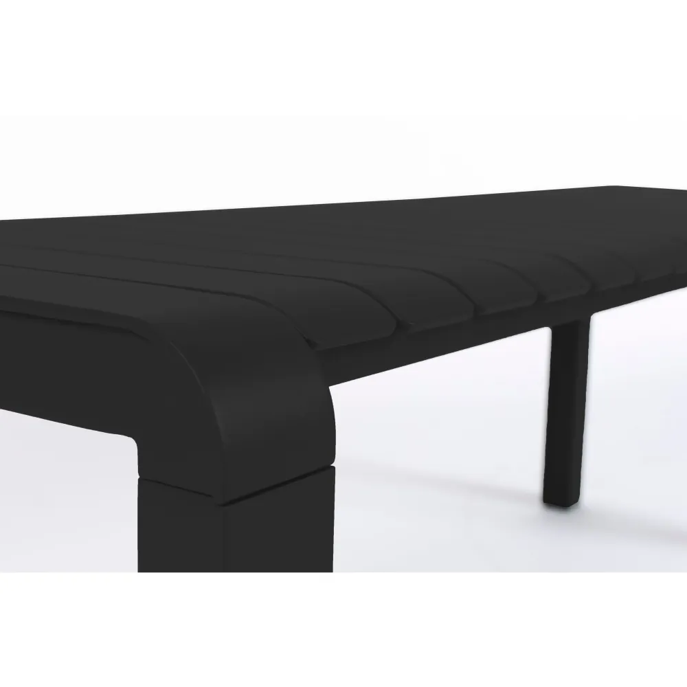 Zuiver Vondel Tuinbank 129,5x45 cm Zwart