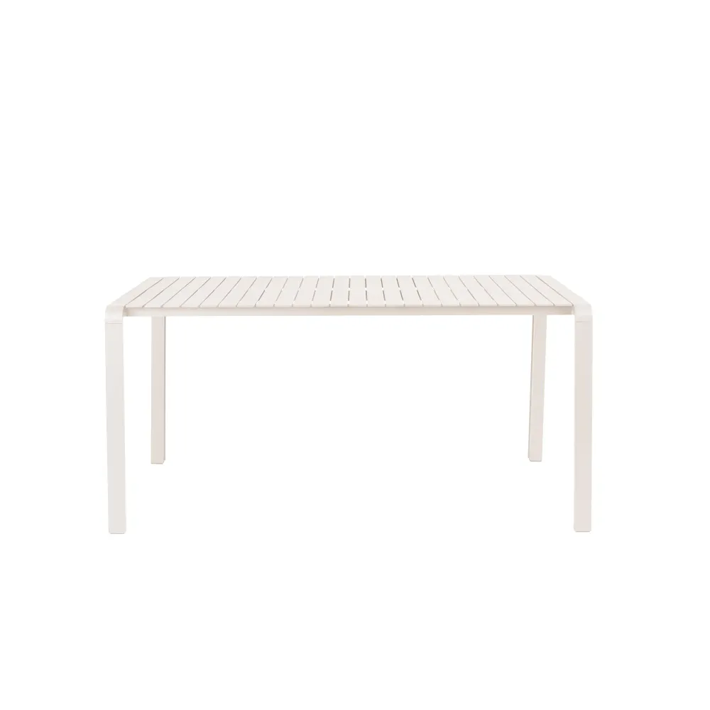 Zuiver Vondel Tuinset 6 personen - tuintafel + 6 stoelen Wit