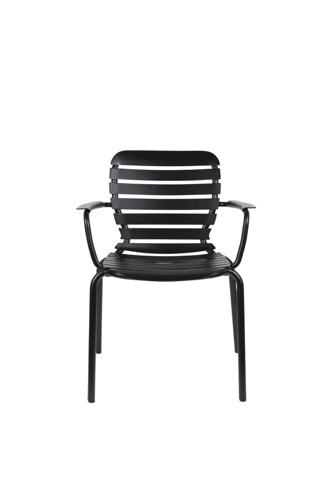 Zuiver Vondel tuinstoel met armleuning Black