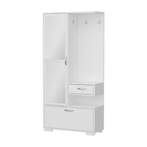 Ingang Kast Alda - Wit - 90x35x184 cm - EPIKASA