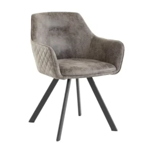 Fauteuil 1pk Licht Grijs Loft24