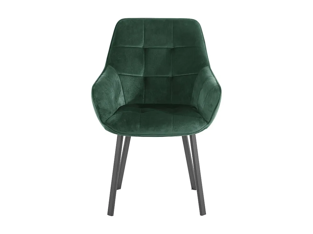 Fauteuil 2 PK Donkergroen Fluweel Loft24