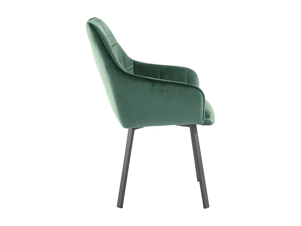 Fauteuil 2 PK Donkergroen Fluweel Loft24