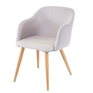 Eetkamerstoel MCW-D71, lichtgrijs-grijs