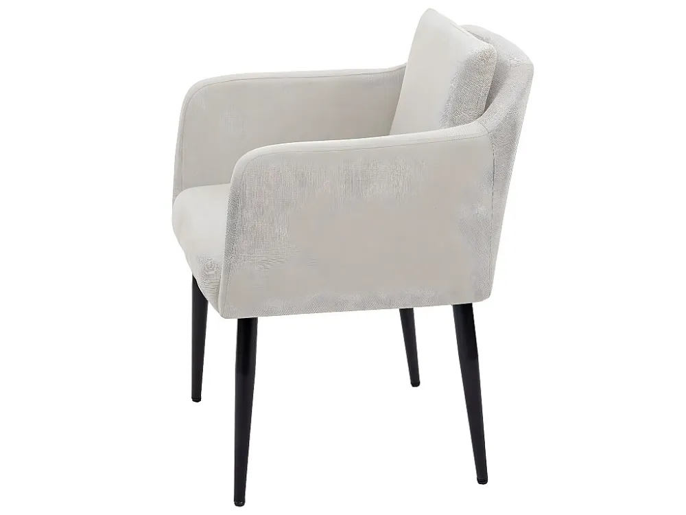 Eetkamerstoel MCW-H93, stof/textiel crème-beige