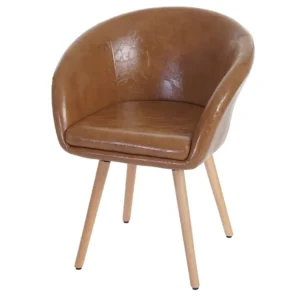 Eetkamerstoel Vaasa T633, Kunstleer, Kunstsuède MCW