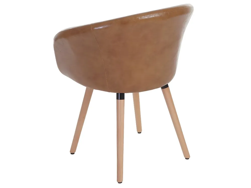 Eetkamerstoel Vaasa T633, Kunstleer, Kunstsuède MCW