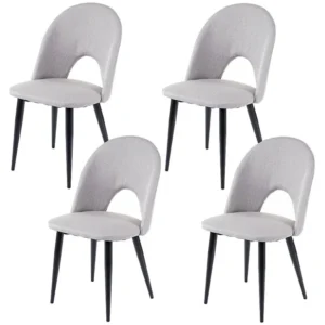 MCW-D73 eetkamerstoel (set van 4), grijs