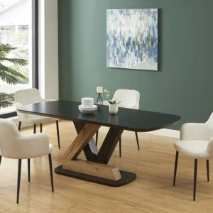 Set van 2 gondelstoelen van ribfluweel en metaal - Crèmewit - CELOLA PASCAL MORABITO