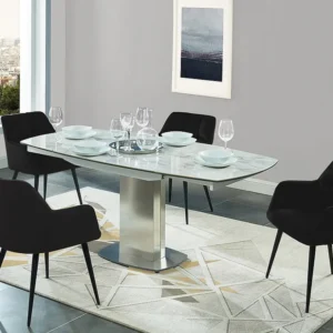 Set van 2 stoelen PEGA - Met armleuningen - Fluweel en metaal - Zwart - Koop nu online PASCAL MORABITO