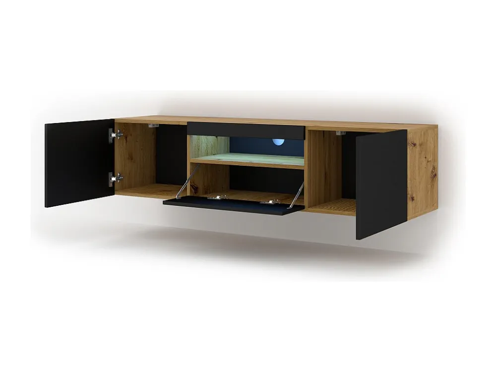 Tv Meubel AURA RTV150 3D 150x37x42 Beige