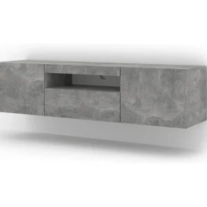 Tv Meubel AURA RTV150 3D 150x37x42 Grijs