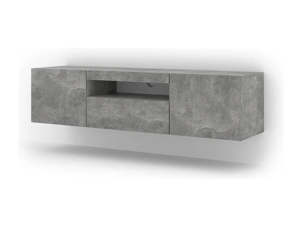 Tv Meubel AURA RTV150 3D 150x37x42 Grijs