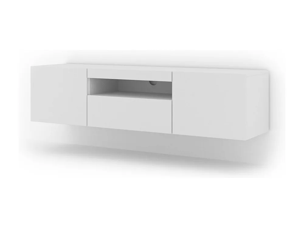 Tv Meubel AURA RTV150 3D 150x37x42 Wit