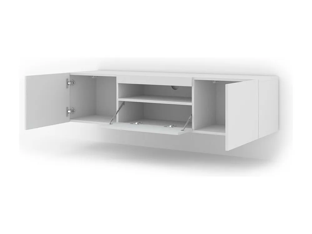 Tv Meubel AURA RTV150 3D 150x37x42 Wit