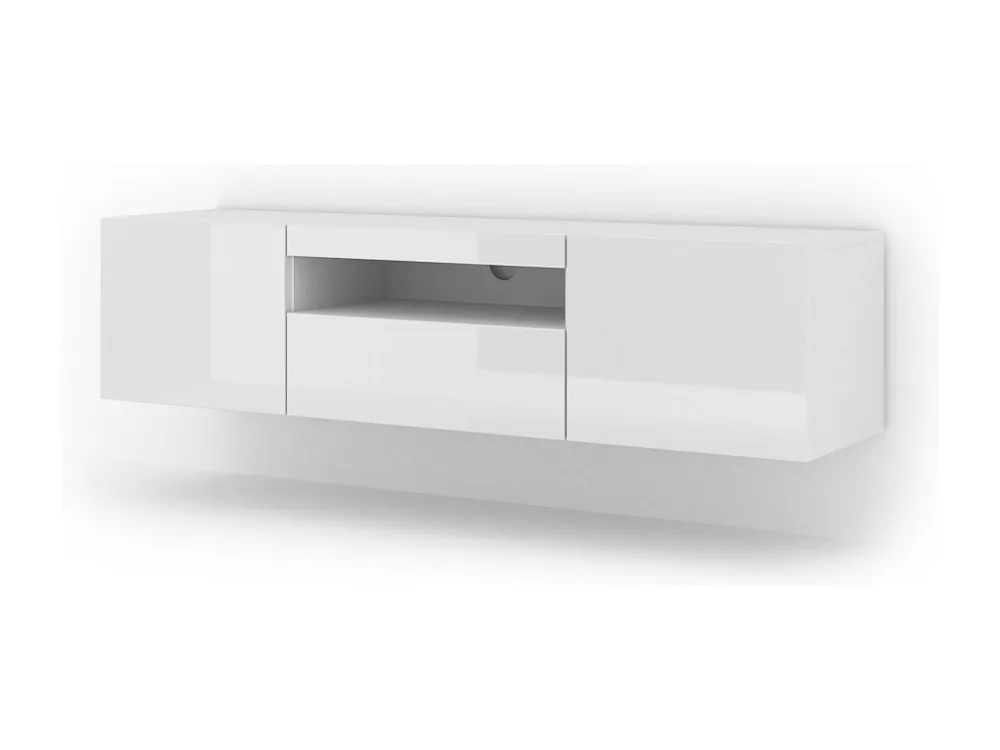 Tv Meubel AURA RTV150 3D 150x37x42 Wit