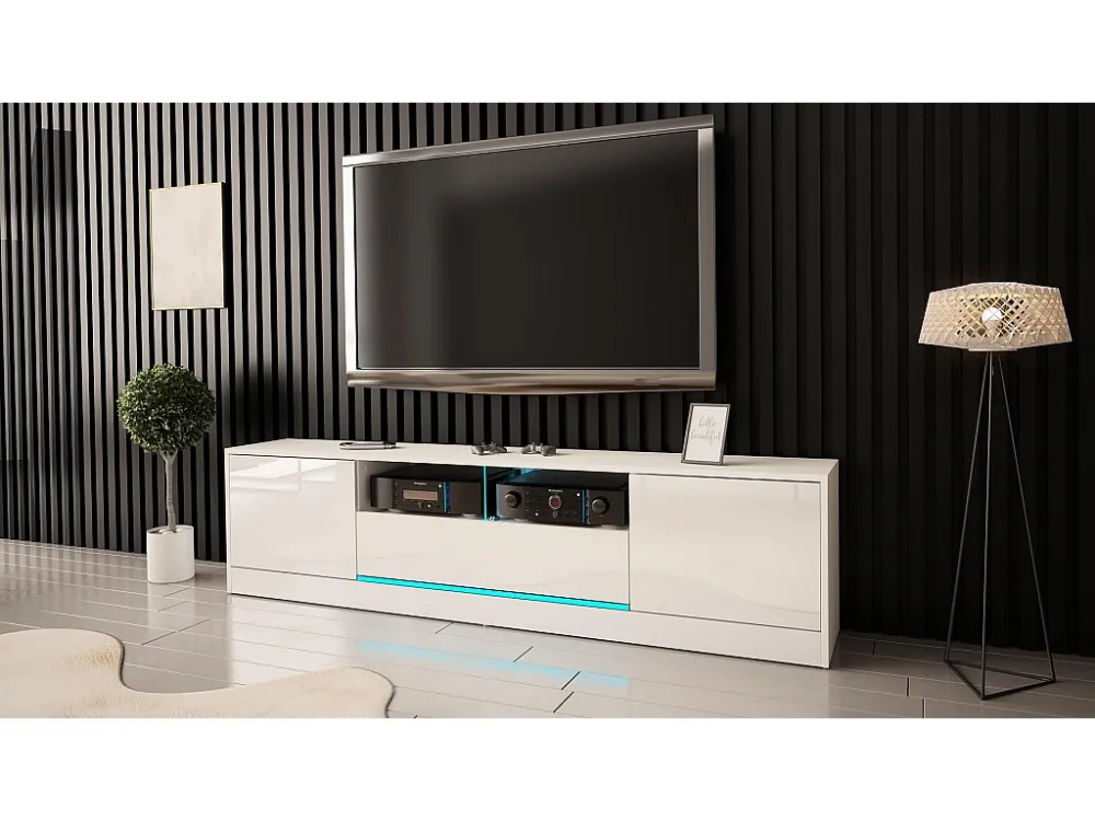 Tv Meubel DISPARO RTV200 2D 200x34x61 Wit
